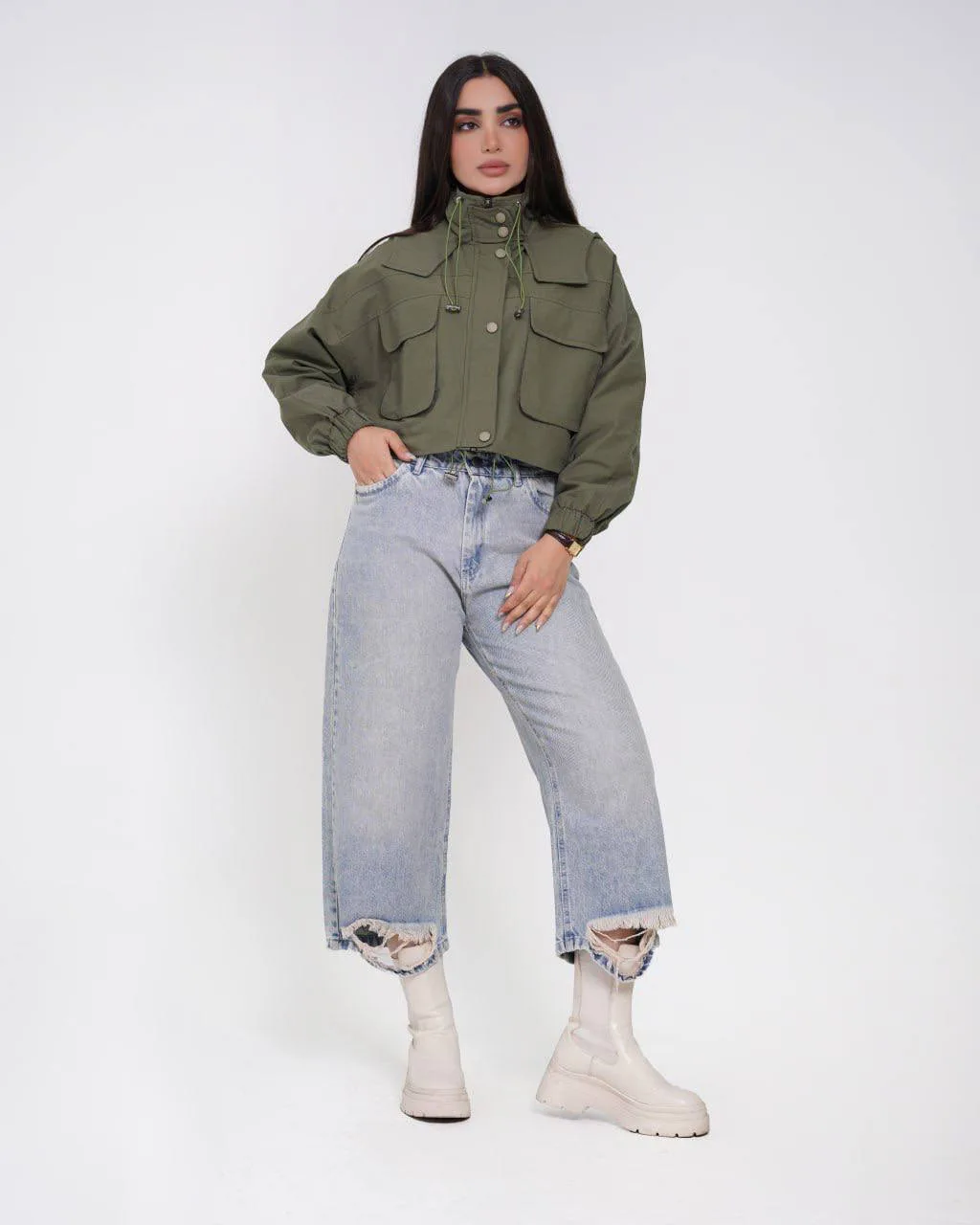 womens-cotton-bomber-zara1 بامبر کتان زنانه مدل زارا